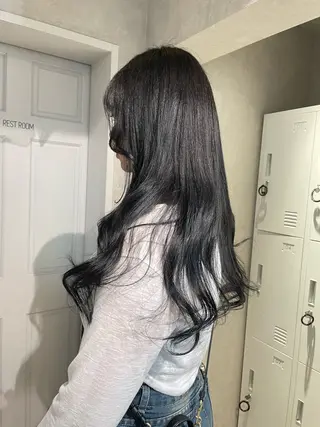 ロング カラー ナチュラル透明感🌱 小山美樹子のヘアスタイル