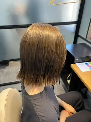 ミディアム カラー パーマ ヘアアレンジ ROW町田🌹 大人可愛い/艶髪改善のヘアスタイル