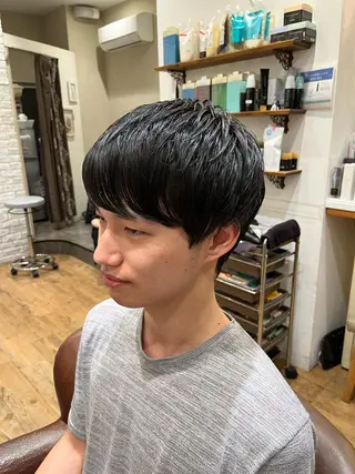 メンズ シシヘアー メイのヘアスタイル