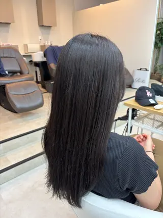 ロング カラー 𝗆𝗂𝗒𝗎 🐈⬛🎀のヘアスタイル
