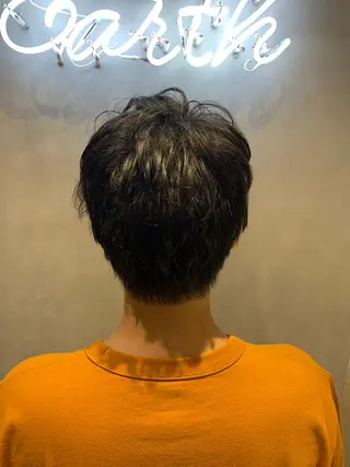 パーマ メンズ 高橋 大治のヘアスタイル