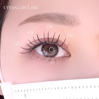 マツエク・マツパ eyesalon Lakiのマツエク・マツパデザイン