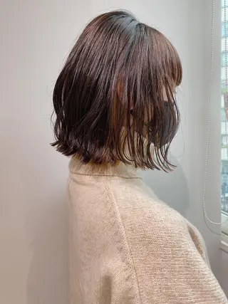 ショート カラー ノグチ ユウキ/ボブのヘアスタイル