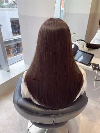 ロング カラー 女性リピ90%🍨 🩷佐藤みずきのヘアスタイル