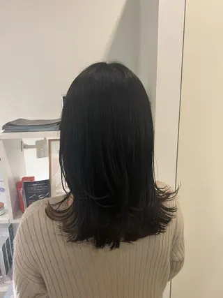 セミロング 竹添 有梨沙のヘアスタイル