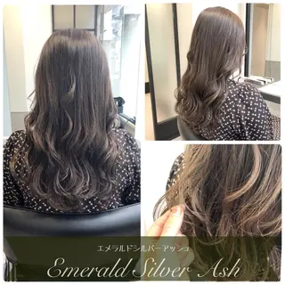 ロング カラー レイヤー/髪質改善/ 美髪矯正/手塚凌のヘアスタイル