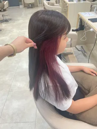 ロング カラー 暖色レイヤー 🥀REIRIのヘアスタイル