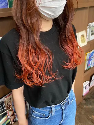 カラー ボブカット✂︎ 光翼のヘアスタイル