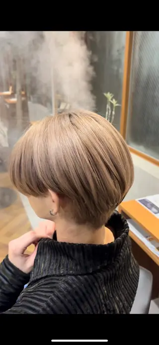 ショート カラー メンズ 吉祥寺【髪質改善カラ ー/ブリーチ】藤井のヘアスタイル