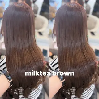 ロング 🦋💫ami/ 韓国風カラー🦋💫のヘアスタイル