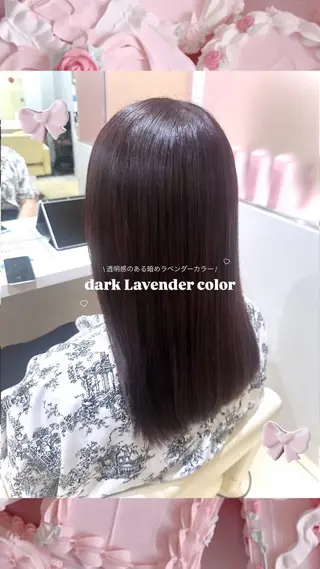 カラー 新宿🎀 Rea♡モデル募集のヘアスタイル