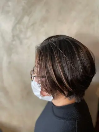 ショート カラー sweetroom茅ヶ崎南口店所属・∮フェードスタイル∮ 加藤嘉陛のヘアスタイル