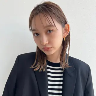 セミロング カラー DUMBO所属・【完全マンツー 恵比寿】佐藤 翔のヘアスタイル