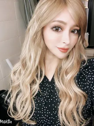 ロング 韓国カラー/エクステ carryのヘアスタイル