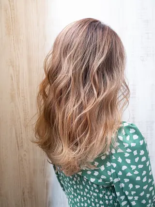 ミディアム ショート/ボブ ハイトーン❤️原航平のヘアスタイル