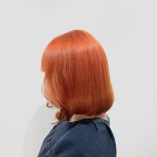 ミディアム カラー ヘアアレンジ キヨミ 韓国レイヤーカットのヘアスタイル