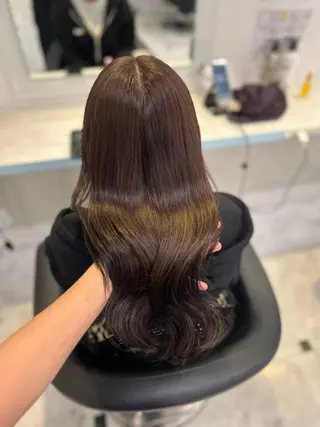 ロング カラー ブリーチなし🤍透明 感カラー🤍しゅうじのヘアスタイル
