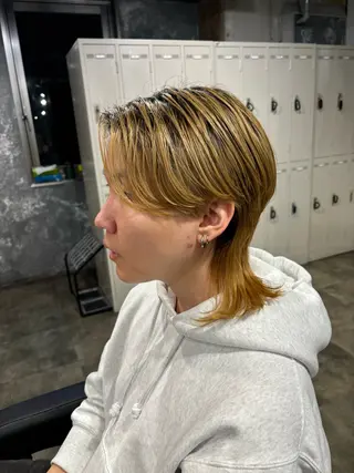 メンズ フェザーパーマ職人 🪽yutoのヘアスタイル