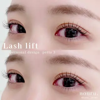 マツエク・マツパ nouru -Men’s eyebrow&eyelash-所属・nouru ◆eyelashのマツエク・マツパデザイン