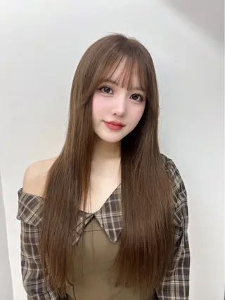 ロング カラー ナチュラル透明感✨/ LAPIS  REOのヘアスタイル