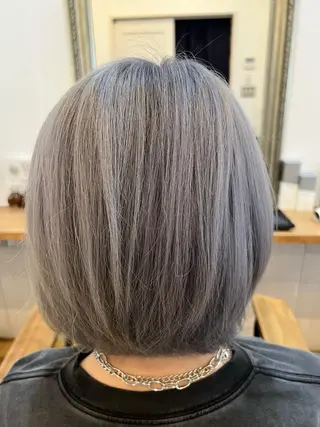 ミディアム カラー 美容室Class所属・🐰ハイトーンカラー 畠山　渡🐰のヘアスタイル