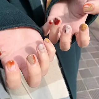 ネイル 《ニュアンスネイル》 risaのネイルデザイン