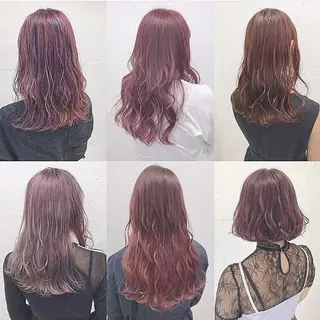 ミディアム カラー 韓国ヘア&透けカラー keita🇰🇷のヘアスタイル