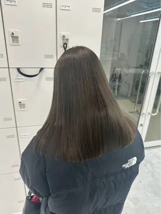 ロング 曲がる縮毛矯正✨️ パーマ🌀 晃哉‎のヘアスタイル