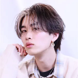 カラー メンズ 💙垢抜け/モテヘア KEISHO🩶のヘアスタイル
