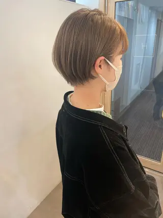 ショート 大迫 江梨のヘアスタイル