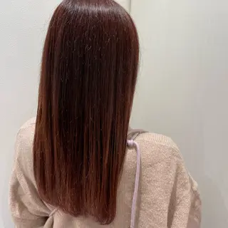 カラー 岩本 彩花のヘアスタイル