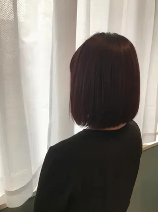 ショート カラー ヤマナカ エリカのヘアスタイル