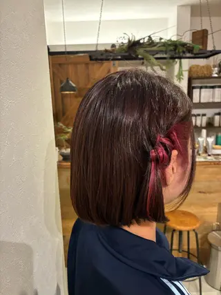 ショート カラー 清水 美香のヘアスタイル