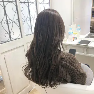 セミロング カラー ヘアアレンジ ✨🌿大人可愛い愛さ れhair🌿✨松本のヘアスタイル