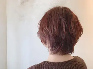 ショート カラー marie-anne 浜松元目店のヘアスタイル