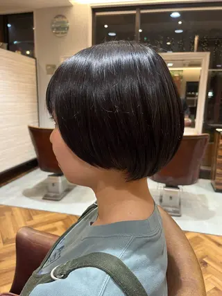 ショート Lattente所属・菊地 真優のヘアスタイル