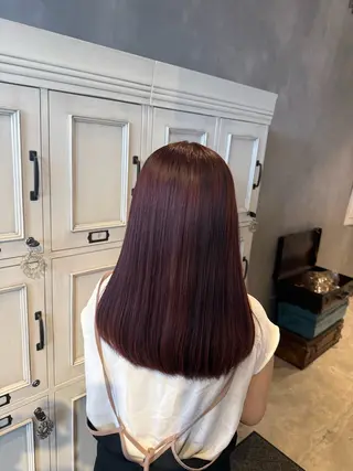 カラー 岩井 佑月のヘアスタイル