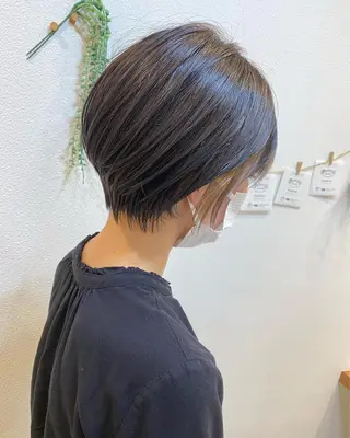 ショート ショート、ボブ シマダマサトのヘアスタイル