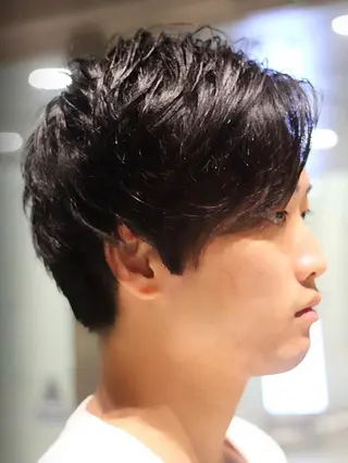 ミディアム メンズ メンズスタイル特化 増田祐二のヘアスタイル