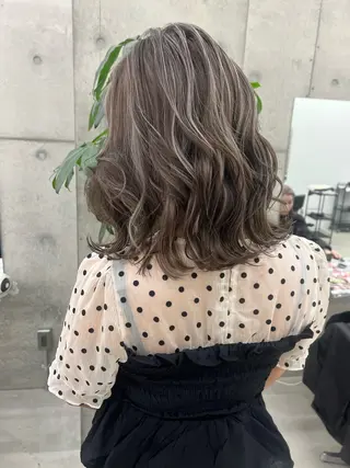 ロング カラー LINOET名古屋所属・齋藤 梨乃のヘアスタイル