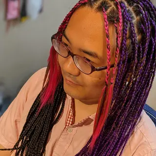 ロング メンズ scamp ★のヘアスタイル