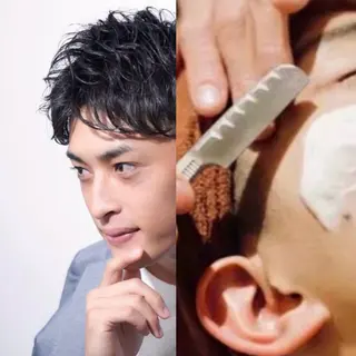 カラー メンズ LAVIE NEW STANDARD BARBER　浜松町店所属・池田 湧／IKEDA YUのエステ・リラクイメージ