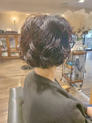 ショート パーマ ASAKO ✴︎アメリシュシュのヘアスタイル