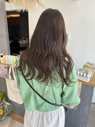 ロング 永井 瑞穂のヘアスタイル