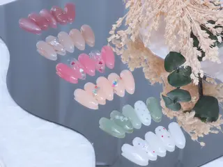 ネイル AB マツエクネイルサロンのネイルデザイン