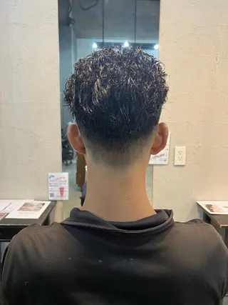 ショート パーマ メンズ Men's NAM 八角のヘアスタイル