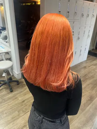 セミロング カラー Risa🐈⬛/ グレージュ/透明感のヘアスタイル