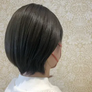 ミディアム カラー 🐠寒色系×パーマ 櫻井　麿偉🐏のヘアスタイル