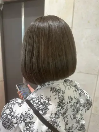 ミディアム オブヘア所属・銀座／カット ／ボブ　るかのヘアスタイル