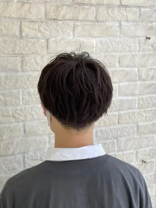 ショート カラー 【当日予約OK】 メンズカット かなのヘアスタイル